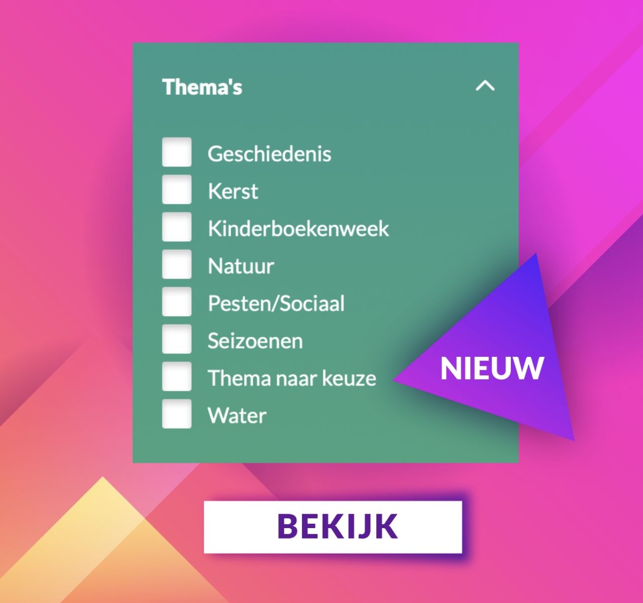 Nieuwe functie bekijken